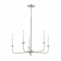 Thomas Lexington Green 30'' Wide 5-Light Chandelier - Brushed Nickel CN341522